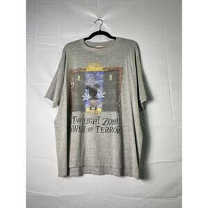 Vintage Disney The Twilight Zone Tower Of Terror Mickey Mouse Shirt Size 2XL